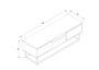 Hanah Home Laxus 140 Soporte para TV Nogal y Negro